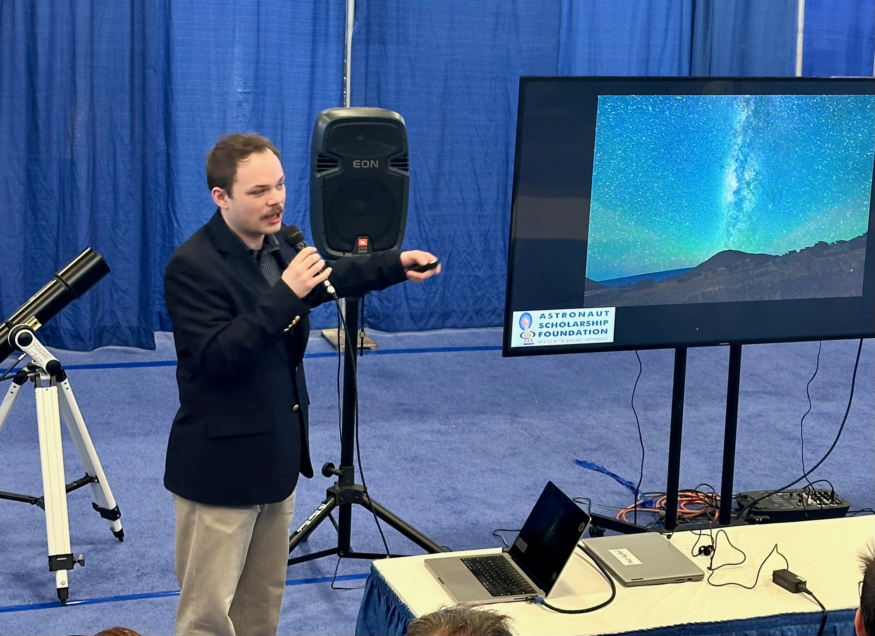 Speaking at the Northeast Astronomy Forum and Space Expo.